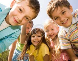 Group of kids at Music Summer Camp